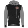 Unisex Heavyweight Varsity Full-Zip Hooded Sweatshirt Thumbnail