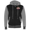 Unisex Heavyweight Varsity Full-Zip Hooded Sweatshirt Thumbnail