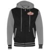 Unisex Heavyweight Varsity Full-Zip Hooded Sweatshirt Thumbnail