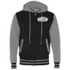 Unisex Heavyweight Varsity Full-Zip Hooded Sweatshirt Thumbnail